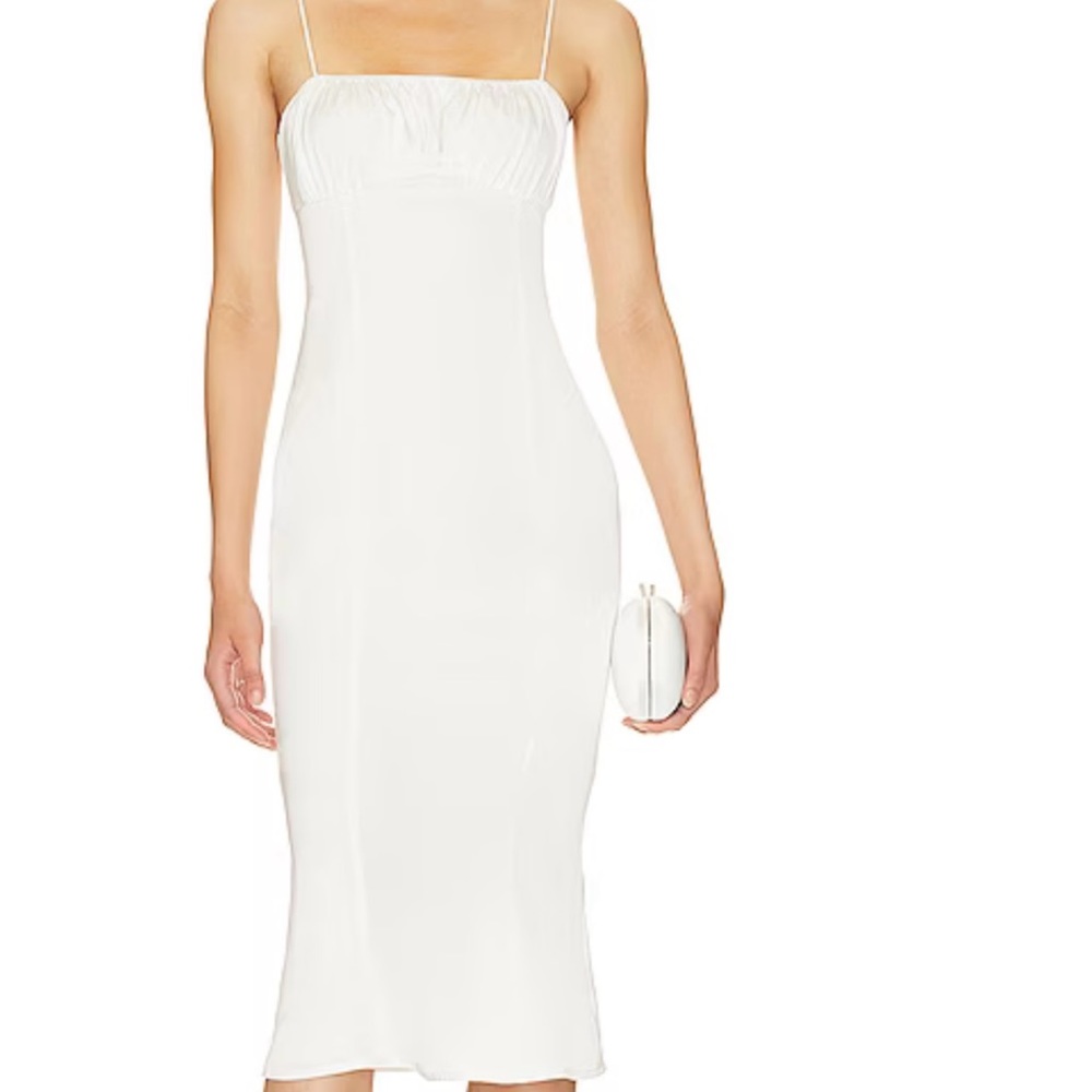 More To Come/Revolve Lola Midi Dress in White